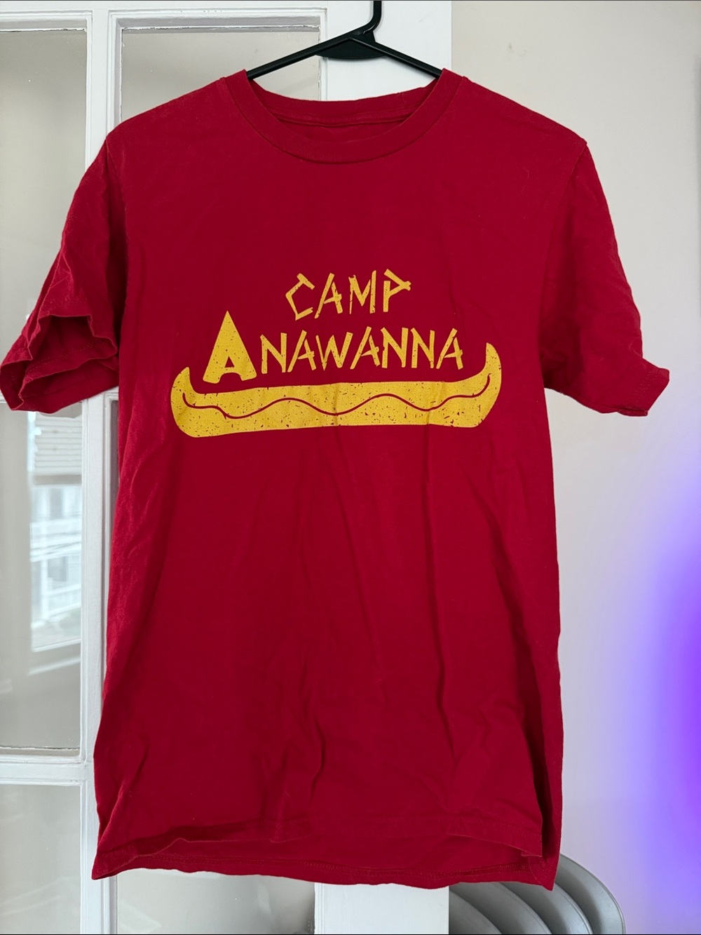 Salute Your Shorts Camp Anawanna Red Graphic T-Shirt